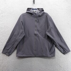 VRST Cold Weather Performance Jacket XXL Gray Mens‎ Hooded Wind Resistant NWT